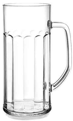 LONG LiFE PC tankard 560ml a.6pcs. polycarbonate