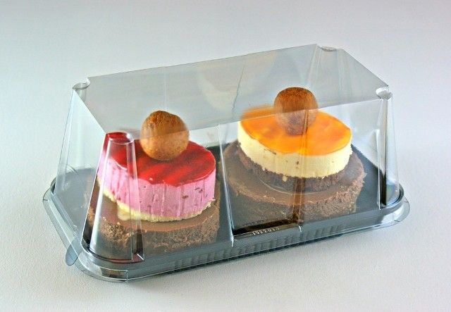 POKRYWKA do pojemnika cukierniczego 237x132xh.60 transparantna op. 390 sztuk