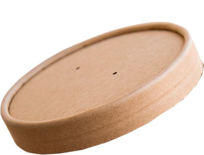 Pokrywka do pojemnika Kraft zupa 350ml fi 90mm, op. 25 szt. (k/20)