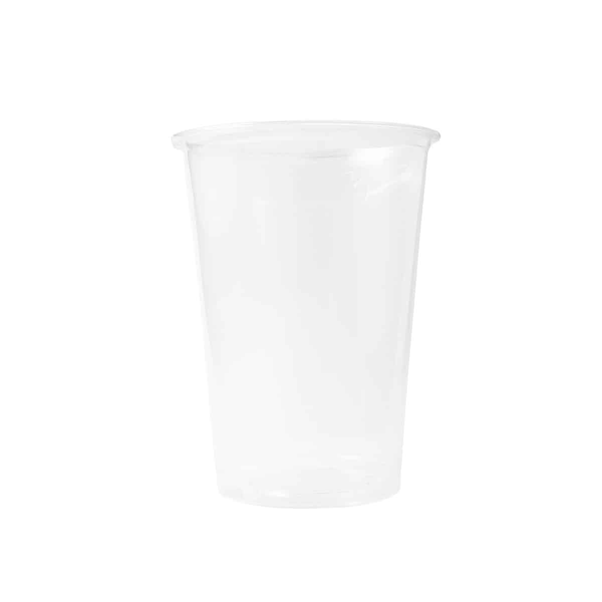 Kubek PET 0,4l średnica 95mm op.50szt. (k/24) 400/550ml gładki, bez przetłoczeń TnP SUP