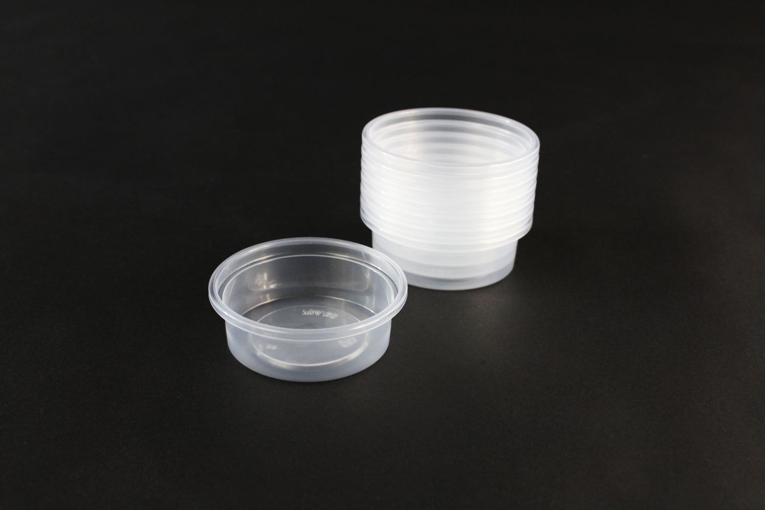 Pojemnik, sosjerka 50ml dip, sos PP transparent TnP op. 100 sztuk