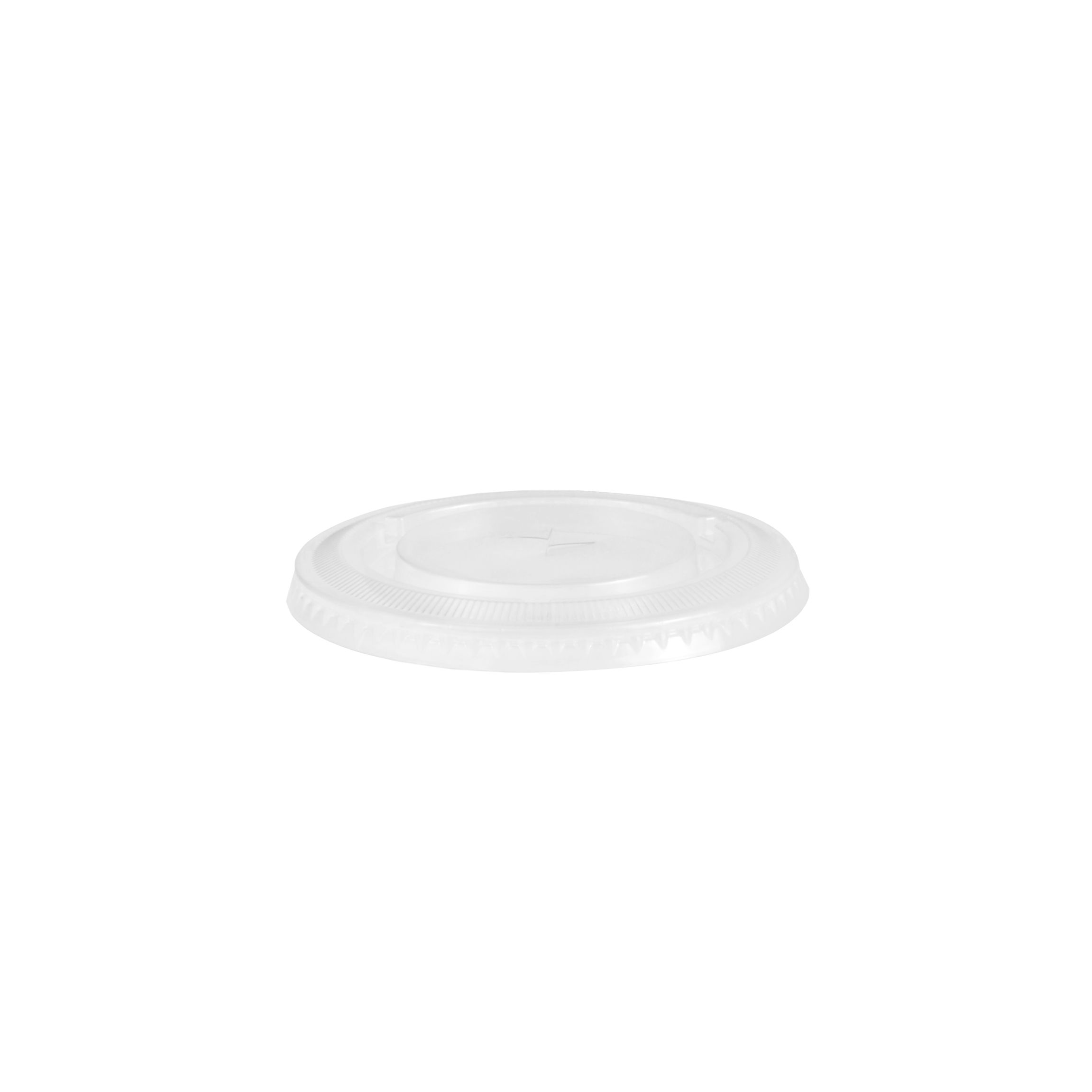 Dekiel do kubka PET 0,3; 0,4 i 0,5l śr. 95mm, płaski z krzyżykiem, op. 50 sztuk