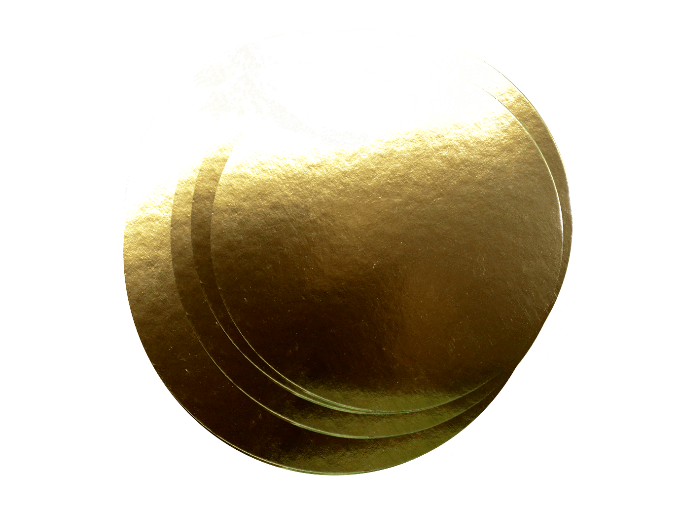 Podkład pod tort śr.26cm, złoty, op.100szt