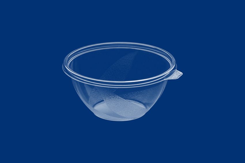 Pojemnik sałatkowy, transparenty PET 600ml fi 150mm op. 50 sztuk